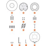 Ubiquiti UniFi U6-Enterprise Wi-Fi 6/6E Tri-Band beltéri Access Point