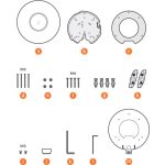 Ubiquiti UniFi U6-PRO 802.11ax Wi-Fi 6 Dual-band beltéri Access Point