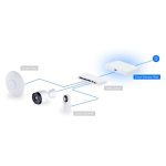 Ubiquiti UniFi UCG-Fiber 4x2.5GbE Multi-Gig LAN 2x10G SFP+ port Security Cloud Gateway Fiber router