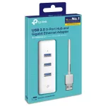 TP-LINK ADAPTER UE330 Adapter USB 3.0 3 port & GB Ethernet