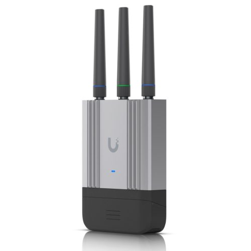 Ubiquiti UMR-Industrial 2xGbE LAN 1xnanoSIM IoT 4G/LTE CAT4 beltéri/kültéri Vezeték nélküli ipari mobil router