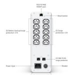 Ubiquiti UniFi UPS-Tower 1000VA 600W IP20 IEC line interaktív szünetmentes tápegység
