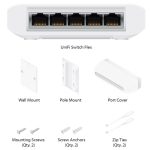 Ubiquiti UniFi USW-Flex 5xGbE LAN port (46W) PoE Switch