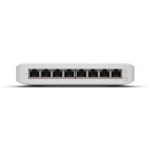Ubiquiti UniFi USW-Lite-8-PoE 8xGbE LAN 4x PoE+ (52W) port L2 menedzselhető switch