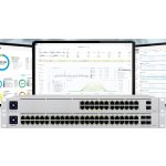 Ubiquiti UniFi USW-PRO-24-POE Gen2 24port GbE LAN 16xPoE+ 8xPoE++ 2xSFP+ port L3 menedzselhető switch