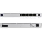 Ubiquiti UniFi USW-PRO-24-POE Gen2 24port GbE LAN 16xPoE+ 8xPoE++ 2xSFP+ port L3 menedzselhető switch