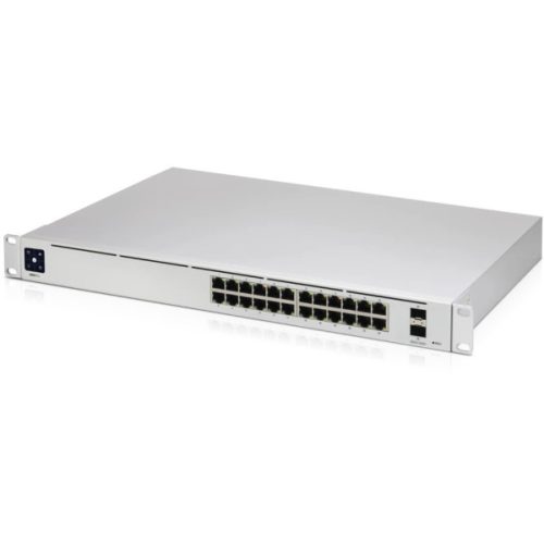 Ubiquiti UniFi USW-PRO-24 Gen2 24port GbE LAN 2xSFP+ port L3 menedzselhető switch