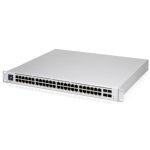 Ubiquiti UniFi USW-PRO-48-POE Gen2 48port GbE LAN 40xPoE+ 8xPoE++ 4xSFP+ port L3 menedzselhető switch