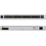 Ubiquiti UniFi USW-PRO-48-POE Gen2 48port GbE LAN 40xPoE+ 8xPoE++ 4xSFP+ port L3 menedzselhető switch