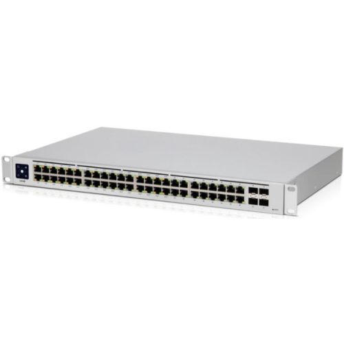 Ubiquiti UniFi USW-PRO-48 Gen2 48port GbE LAN 4xSFP+ port L2 menedzselhető switch