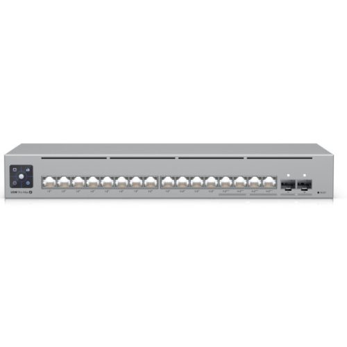 Ubiquiti USW-Pro-Max-16 12port GbE LAN 4x2.5GbE Multi-Gigabit LAN 2x SFP+ port L3 menedzselhető switch