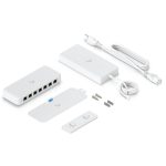 Ubiquiti UniFi USW-Ultra-210W 8xGbE LAN port 7x PoE+ (202W) LAN port L2 menedzselhető switch