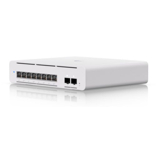Ubiquiti UniFi USW-PRO-XG-8-POE 8x10GbE Multi-Gigabit LAN PoE port 2xSFP+ port 155W L3 menedzselhető switch
