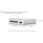Ubiquiti UniFi USW-PRO-XG-8-POE 8x10GbE Multi-Gigabit LAN PoE port 2xSFP+ port 155W L3 menedzselhető switch