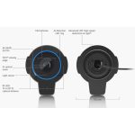 Ubiquiti UVC-AI-LPR-B LPR 8MP 4K fekete kültéri AI kamera