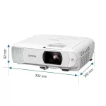 Epson EHTW840 3LCD / 4000Lumen / Full HD házimozi projektor