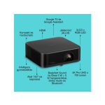 Epson EF-62B 3LCD / 700 Lumen / 4K PRO UHD lézer okos projektor