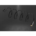 Vention HDMI/M -> HDMI/F (hosszabbító, fekete), 3m, kábel