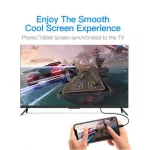 Vention micro HDMI/M -> HDMI/M, (fekete) 1m, kábel