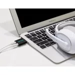 Vention USB külső (fém,fekete), hangkártya