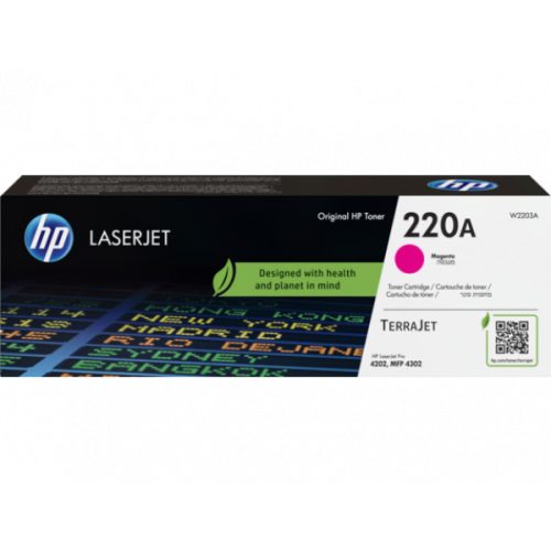 HP W2203A Toner Magenta 1.800 oldal kapacitás No.220A