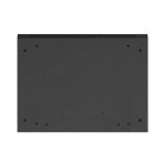 Lanberg WF01-6404-10B 19 4U SZÉL:600mm MÉLY:450mm MAG:290mm lapraszerelt üvegajtós fekete fali rack szekrény