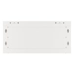 Lanberg WF01-6404-10S 19 4U SZÉL:600mm MÉLY:450mm MAG:290mm lapraszerelt üvegajtós szürke fali rack szekrény
