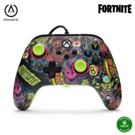   PowerA Advantage vezetékes Xbox Series X|S kontroller - Fortnite Glow