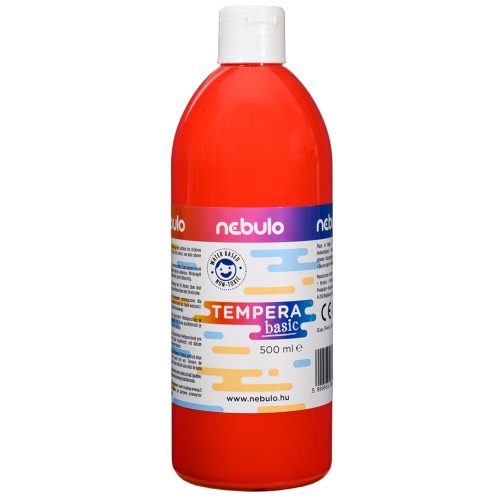 Tempera 500ml, Nebulo piros