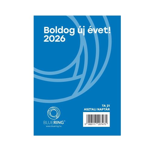 Asztali naptár TA-21 2025. Bluering®