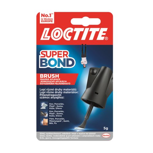 Pillanatragasztó 5g Loctite Super Bond ecsetes