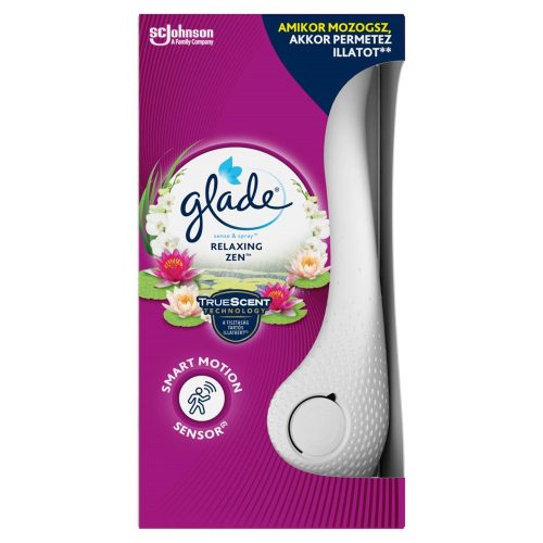 Légfrissítő készülék + utántöltő 18 ml Glade® Sense&Spray Relaxing Zen