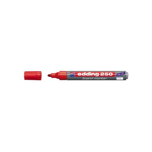 Táblamarker 1,5-3mm, kerek Edding 250 piros