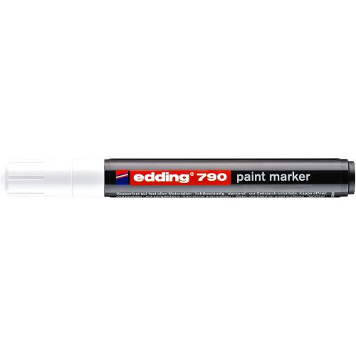 Lakkmarker 2-3mm, kerek Edding 790 fehér