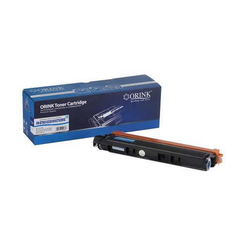 Orink Brother TN210 TN230 TN240 TN270 Cyan Utángyártott Toner 1.400 oldal kapacitás