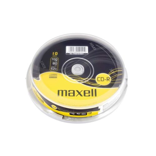 CD-R80 52x shrink 10 db/henger Maxell