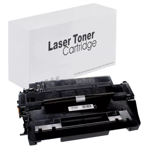 WB HP CE255A No.55A CRG724 Utángyártott Toner 6.000 oldal kapacitás