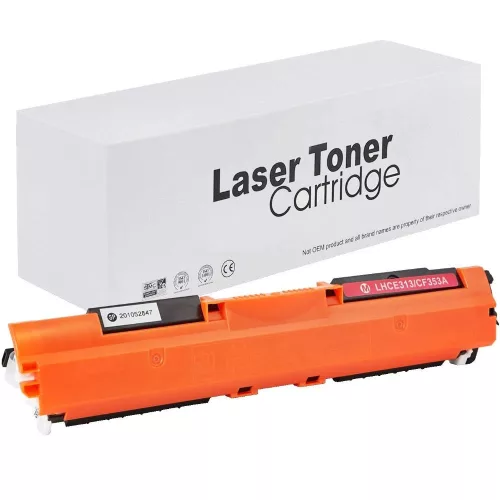 WB HP CE313A No.126A CF353A No.130A Magenta Utángyártott Toner 1.000 oldal kapacitás