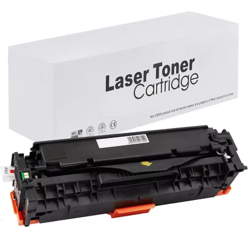 WB HP CE410X No.305X CF380X No.312X CC530A No.304A CRG718 Black Utángyártott Toner 4.400 oldal kapacitás