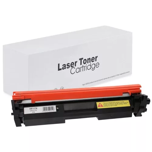 WB HP CF217A XXL CF217X CF217H No.17X Chipes Utángyártott Toner 4.000 oldal kapacitás