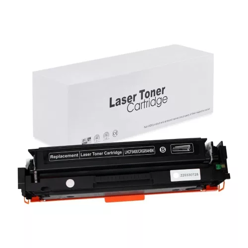 WB HP CF540X No.203X CRG054H Black Utángyártott Toner 3.200 oldal kapacitás
