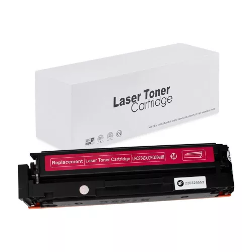 WB HP CF543X No.203X CRG054H Magenta Utángyártott Toner 2.500 oldal kapacitás