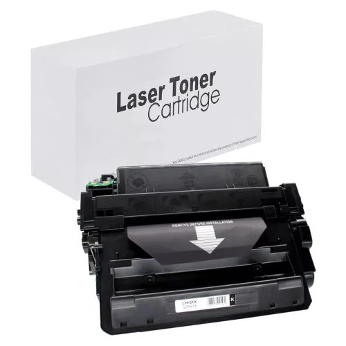 WB HP Q7551X No.51X Utángyártott Toner 13.000 oldal kapacitás