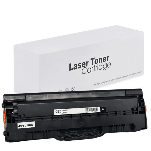 WB HP W1106A XL No.106A Chipes Utángyártott Toner 2.000 oldal kapacitás