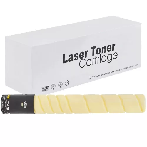 WB Minolta TN216 A11G231 Yellow Utángyártott Toner 26.000 oldal kapacitás