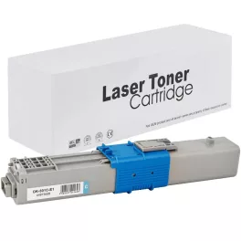   WB Oki C301 C321 Cyan Utángyártott Toner 1.500 oldal kapacitás