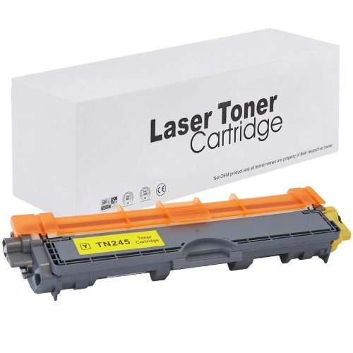 WB Brother TN245 Yellow Utángyártott Toner 2.200 oldal kapacitás
