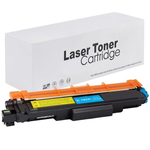 WB Brother TN247 Cyan Utángyártott Toner 2.300 oldal kapacitás