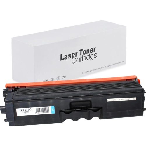 WB Brother TN910 Cyan Utángyártott Toner 9.000 oldal kapacitás